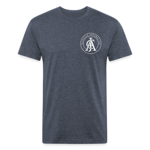 Men's Jlasalle Apparel Stamp Premium Tee - heather navy
