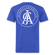 Men's Jlasalle Apparel Stamp Premium Tee - heather royal