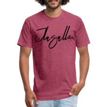 Men's Signature Jlasalle Premium Tee - heather burgundy