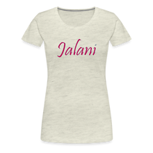 Women’s Signature Jalani Premium Tee - heather oatmeal