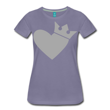 Women’s Signature Premium Tee - washed violet