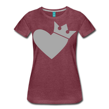 Women’s Signature Premium Tee - heather burgundy