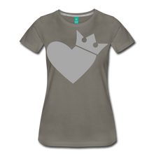 Women’s Signature Premium Tee - asphalt gray