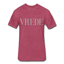 J's Vrede Tee - heather burgundy