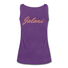 Women’s Queen Of Hearts Premium Tank Top - purple