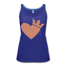Women’s Queen Of Hearts Premium Tank Top - royal blue