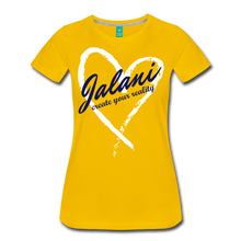 Women’s Signature Cross Heart Premium Tee - sun yellow