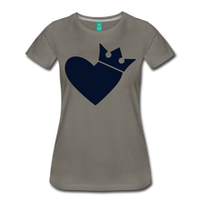 Women’s Signature Premium Tee - asphalt gray