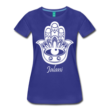 Women’s Hamsa Hand Premium Tee - royal blue