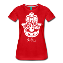 Women’s Hamsa Hand Premium Tee - red