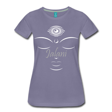 Women’s Third Eye Premium Tee - washed violet