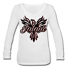 Women’s Signature Phoenix Premium V-Neck Flowy Tee - white
