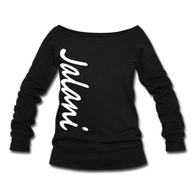 Women's Signature Jalani Wideneck Sweatshirt - black