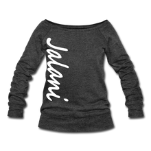 Women's Signature Jalani Wideneck Sweatshirt - heather black