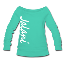 Women's Signature Jalani Wideneck Sweatshirt - teal