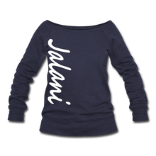 Women's Signature Jalani Wideneck Sweatshirt - melange navy
