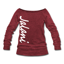 Women's Signature Jalani Wideneck Sweatshirt - cardinal triblend