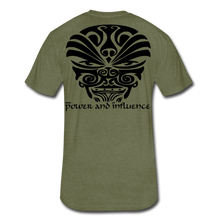 Men's African Mask Premium Tee - heather military green