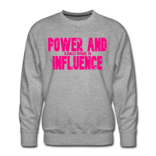 Men’s Power and Influence Premium Sweatshirt - heather gray