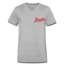 Men's JLA Premium V-Neck Tee - heather gray