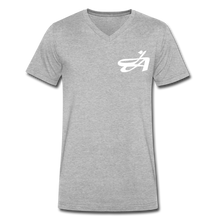 Men's Signature JA Premium V-Neck Tee - heather gray
