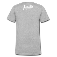 Men's Signature JA Premium V-Neck Tee - heather gray