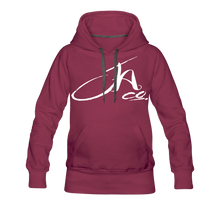 Women's Signature JA CO Premium Hoodie - burgundy