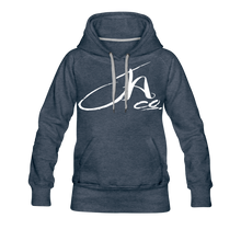 Women's Signature JA CO Premium Hoodie - heather denim