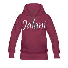 Women's Signature Jalani Premium Hoodie - burgundy