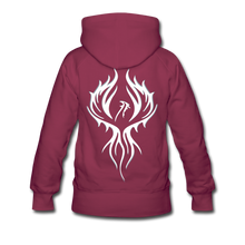 Women's Signature Jalani Premium Hoodie - burgundy