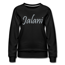 Women’s Signature Phoenix Premium Sweatshirt (Glitter Print) - black