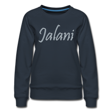 Women’s Signature Phoenix Premium Sweatshirt (Glitter Print) - navy