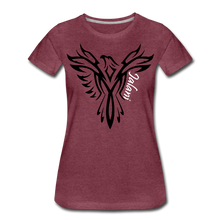 Women’s Phoenix II  Premium T-Shirt - heather burgundy