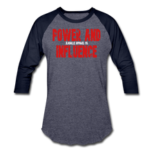 Signature PAI Premium Baseball T-Shirt - heather blue/navy