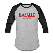 Signature Jlasalle Premium Baseball Tee - heather gray/black