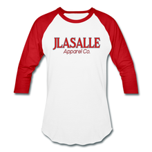 Signature Jlasalle Premium Baseball Tee - white/red