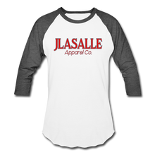 Signature Jlasalle Premium Baseball Tee - white/charcoal