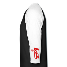 Signature JA Premium Baseball Tee - black/white