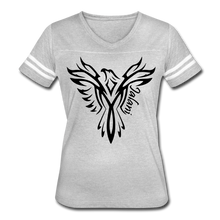 Women’s Signature Phoenix ii Vintage Sport Tee - heather gray/white
