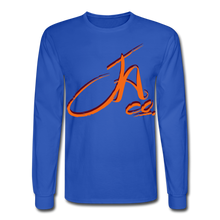 Men's Signature JA CO Premium L/S Tee - royal blue