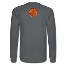 Men's Signature JA CO Premium L/S Tee - charcoal