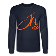 Men's Signature JA CO Premium L/S Tee - navy