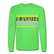Men's Signature Jlasalle Stripes Premium L/S Tee - kiwi
