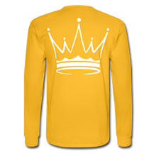 Men's Power And Influence Long Sleeve T-Shirt - gold