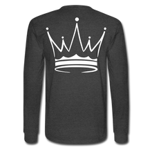 Men's Power And Influence Long Sleeve T-Shirt - heather black