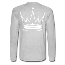 Men's Power And Influence Long Sleeve T-Shirt - heather gray