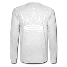 Men's Power And Influence Long Sleeve T-Shirt - light heather gray