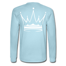 Men's Power And Influence Long Sleeve T-Shirt - powder blue