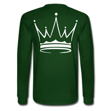 Men's Power And Influence Long Sleeve T-Shirt - forest green