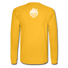 Men's Power And Influence Long Sleeve Tee - gold